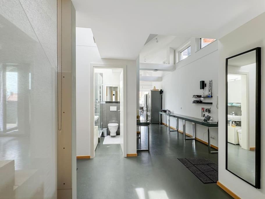 6 Zimmer Maisonette-Penthouse Pool Dachterrasse Luxus Munich Exterior photo