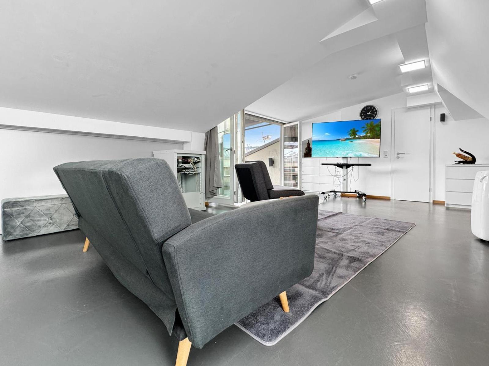 6 Zimmer Maisonette-Penthouse Pool Dachterrasse Luxus Munich Exterior photo